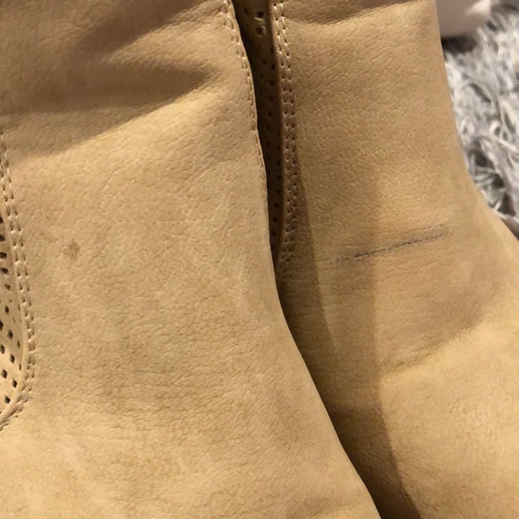 CALL IT SPRING Tan Mesh Detail Booties (Size 10) - Picture 7 of 7